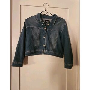 Rue 21 Denim Jean Jacket Womens Size XL